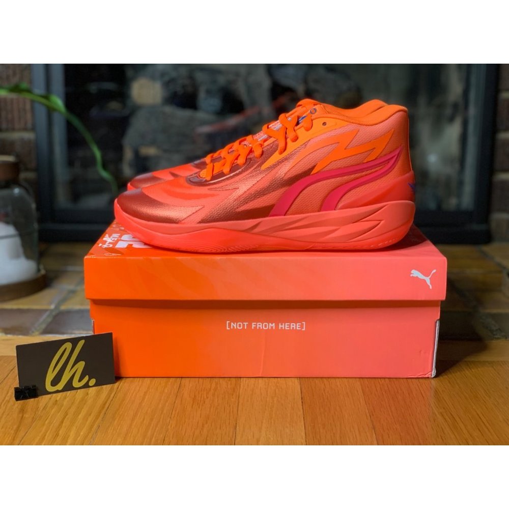 Size 11 Puma LaMelo Ball MB.02 “Supernova” Athletic Basketball Sneakers 376442-0